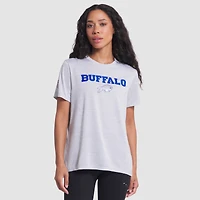 T-shirt Nike blanc Buffalo Bills 2025 Rivalries Collection Sideline Velocity Dri-FIT pour femme