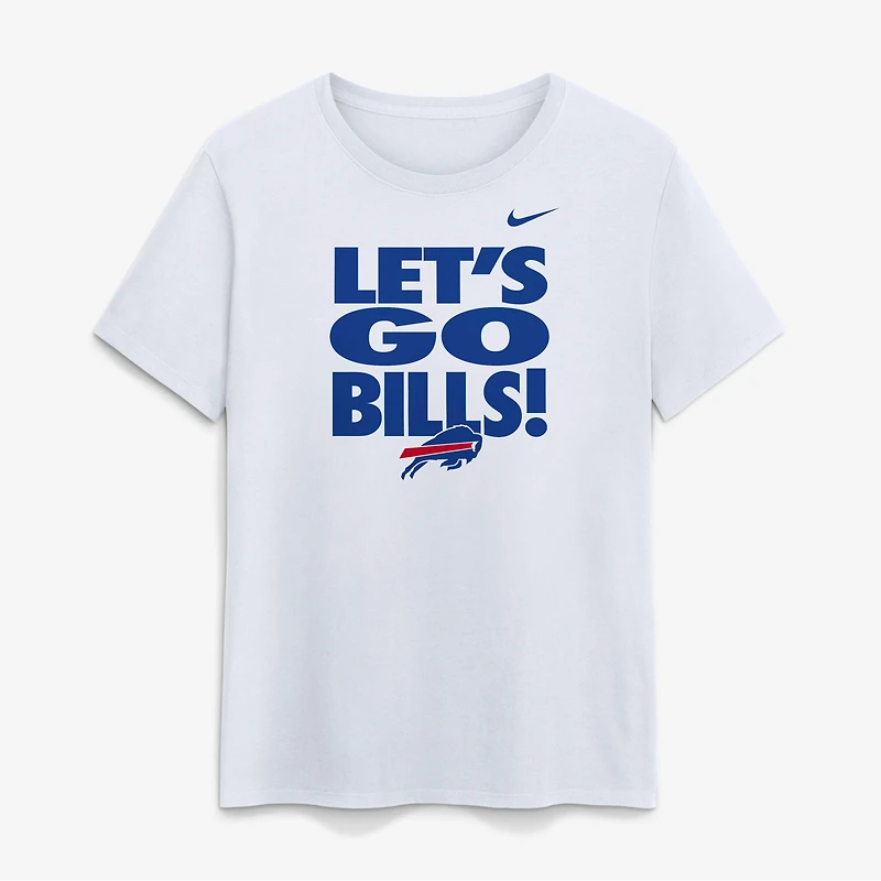 Women's Nike White Buffalo Bills Primetime T-Shirt