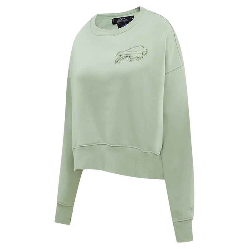 Sweat-shirt neutre Pro Standard Olive Buffalo Bills pour femmes