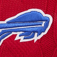 Pull à col en V Pro Standard Red Buffalo Bills Prep pour femmes
