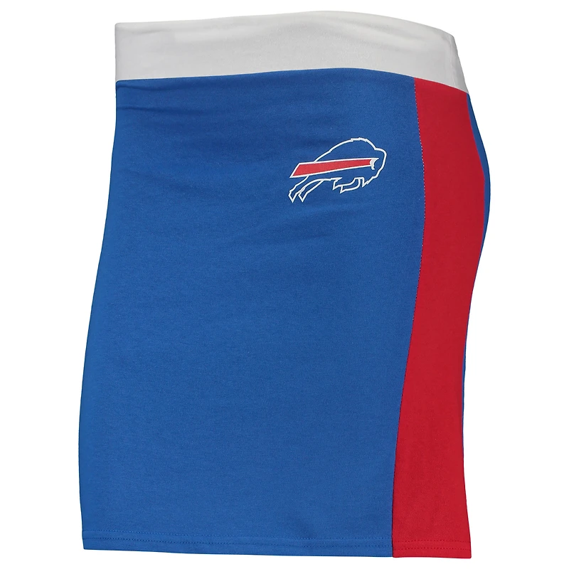 Jupe courte durable Refried Apparel Royal Buffalo Bills pour femme