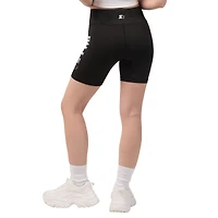 Women's Starter  Black Buffalo Bills Pastel Biker Shorts