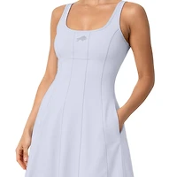Robe Starter pour femme, bleu pastel, Buffalo Bills Pastels
