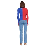 Pull cargo STAUD rouge/Royal Buffalo Bills pour femmes
