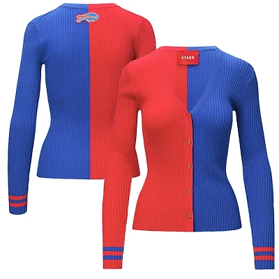 Pull cargo STAUD rouge/Royal Buffalo Bills pour femmes
