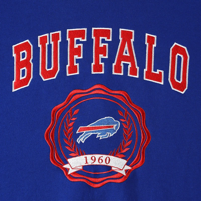 Sweat à capuche épaules tombantes Tommy Hilfiger Royal Buffalo Bills Becca pour femme
