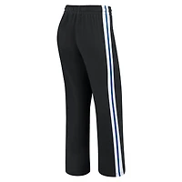 Women's WEAR by Erin Andrews Black Buffalo Bills Color-Block Straight Leg Pants