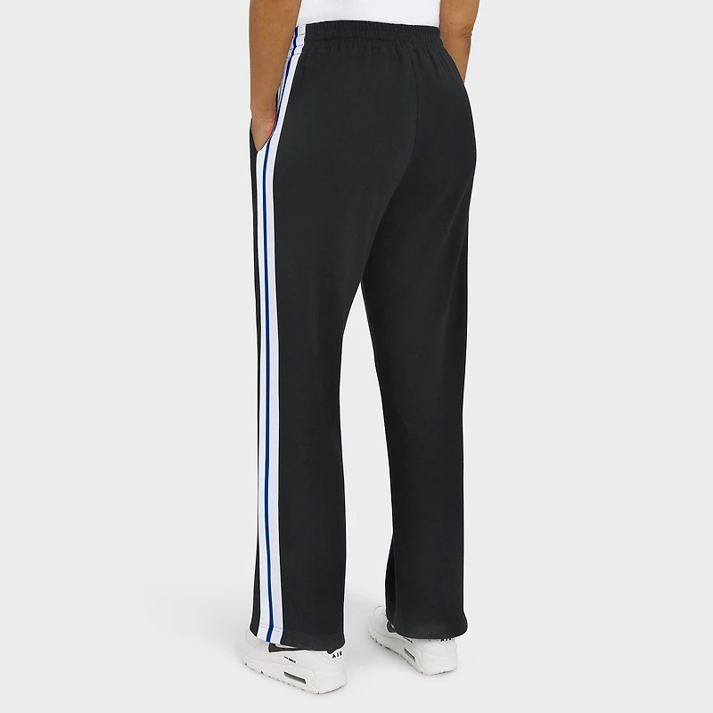 Women's WEAR by Erin Andrews Black Buffalo Bills Color-Block Straight Leg Pants