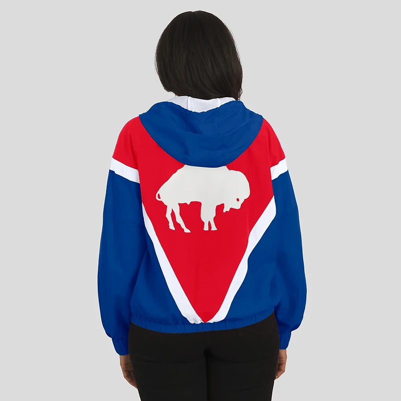 Coupe-vent rétro froissé pour femme V110122 Bills NFL JACLAD #2