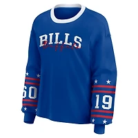 Women's WEAR by Erin Andrews  Royal Buffalo Bills Sport Long-Sleeve T-Shirt