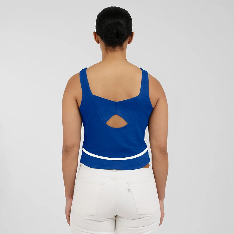 Women's WEAR by Erin Andrews Royal Buffalo Bills Square Neck Tank Top