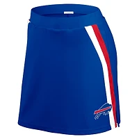 Women's WEAR by Erin Andrews Royal Buffalo Bills Stripe Skort