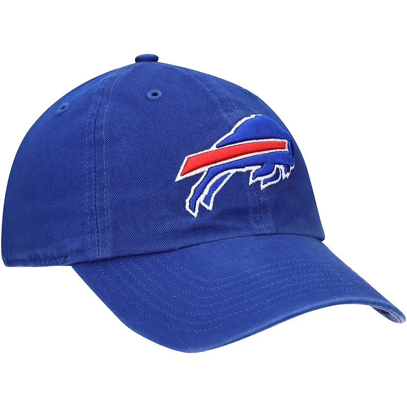 Youth '47 Royal Buffalo Bills Logo Clean Up Adjustable Hat