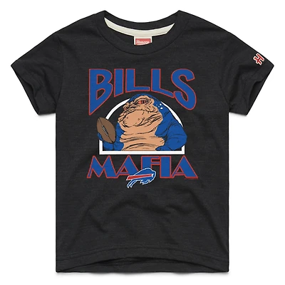 Youth Homage Black Buffalo Bills Star Wars x NFL Tri-Blend T-Shirt