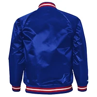 Youth Mitchell & Ness  Royal Buffalo Bills Lightweight Full-Snap Satin Jacket