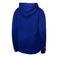 T-shirt à capuche thermique léger manches longues pour jeunes Mitchell & Ness Royal Buffalo Bills