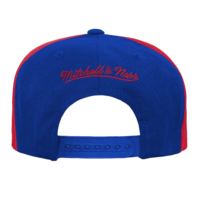 Youth Mitchell & Ness  White Buffalo Bills Team Mascot Snapback Hat