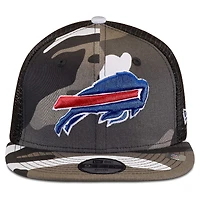 Youth New Era Camo/Black Buffalo Bills Trucker 9FIFTY Snapback Hat