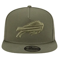 Casquette snapback A-Frame 9FIFTY Buffalo Bills olive New Era pour jeune