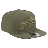 Youth New Era Olive Buffalo Bills Color Pack A-Frame 9FIFTY Snapback Hat