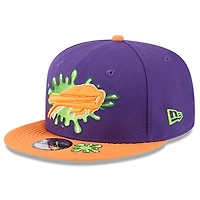 Youth New Era Purple/Orange Buffalo Bills Nickelodeon Slime 9FIFTY Snapback Hat