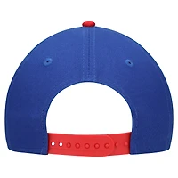 Youth New Era  Royal/Red Buffalo Bills  Arch COOLERA 9FORTY A-Frame Adjustable Hat