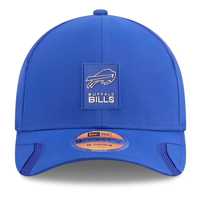 Youth New Era Royal Buffalo Bills 2025 Sideline  9FORTY Adjustable Hat