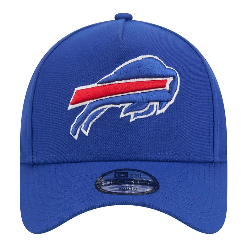 Youth New Era Royal Buffalo Bills 9FORTY A-Frame Adjustable Hat