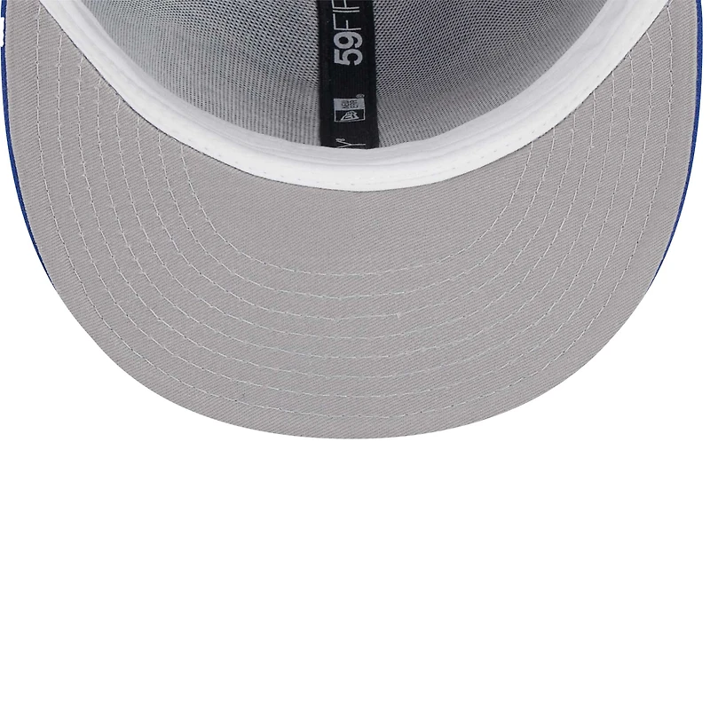 Youth New Era Royal Buffalo Bills  Main 59FIFTY Fitted Hat