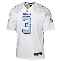 Youth Nike Damar Hamlin White Buffalo Bills 2025 Rivalries Collection Game Jersey