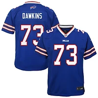 Maillot de match Nike Dion Dawkins Royal Buffalo Bills pour jeune