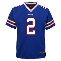 Maillot de match Nike D.J. Moore bleu des Buffalo Bills pour jeunes