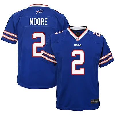 Youth Nike D.J. Moore Blue Buffalo Bills Game Jersey