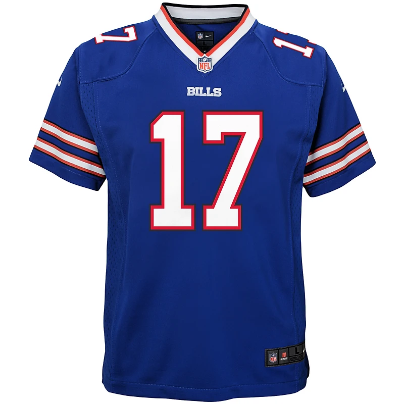 Youth Nike Josh Allen White Buffalo Bills Alternate Game Jersey