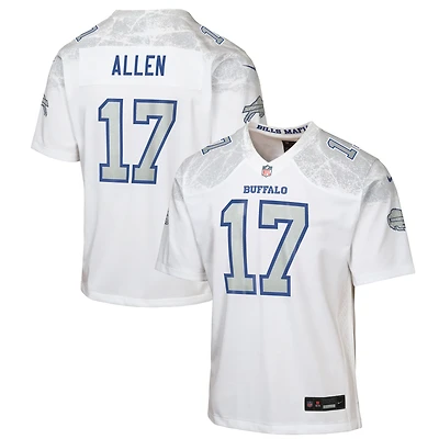 Youth Nike Josh Allen White Buffalo Bills 2025 Rivalries Collection Game Jersey