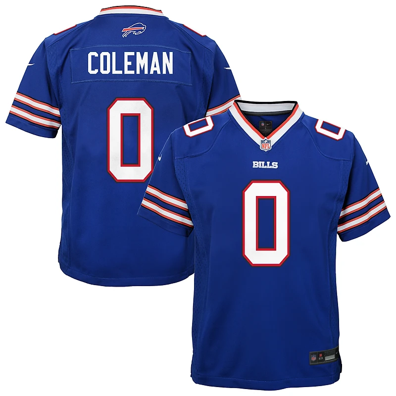 Youth Nike Keon Coleman Royal Buffalo Bills Team Game Jersey