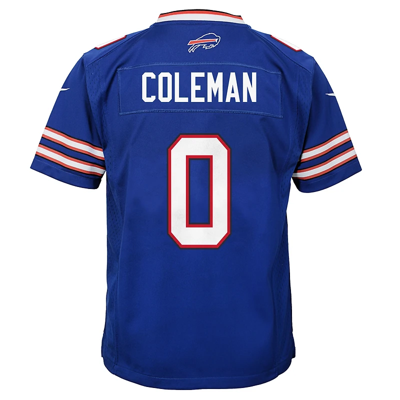 Youth Nike Keon Coleman Royal Buffalo Bills Team Game Jersey