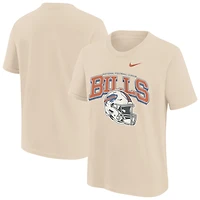 T-shirt Nike Easy Lane pour jeunes, couleur naturelle, Buffalo Bills