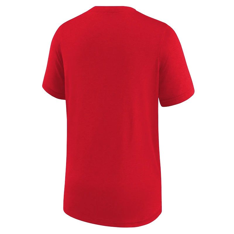 T-shirt Nike Dri-FIT Icon Legend rouge Buffalo Bills pour jeunes