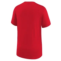 T-shirt Nike Dri-FIT Icon Legend rouge Buffalo Bills pour jeunes