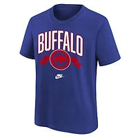 T-shirt Nike Royal Buffalo Bills Rewind Essential pour jeune