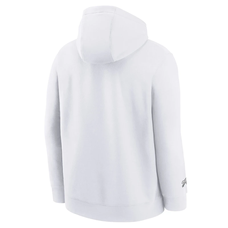 Youth Nike White Buffalo Bills 2025 Rivalries Collection Club Hoodie
