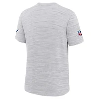 Youth Nike White Buffalo Bills 2025 Rivalries Collection Sideline Velocity Dri-FIT T-Shirt