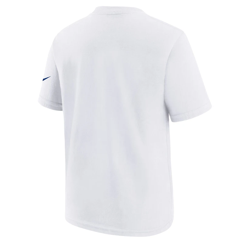 T-shirt Nike blanc pour jeunes Buffalo Bills 2025 Rivalries Collection
