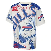 T-shirt de joueur vedette des Buffalo Bills, couleur crème, pour jeunes la marque Outerstuff