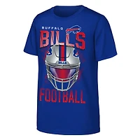 Youth Outerstuff  Royal Buffalo Bills Full Gear T-Shirt