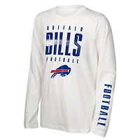 Youth Outerstuff Royal Buffalo Bills the Mix T-Shirt Combo Set