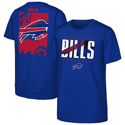 T-shirt à manches courtes pour jeunes Bills B43 NFL Posterize V114013 TEEYTHC HK1B7FJHAF01_B43_BIL