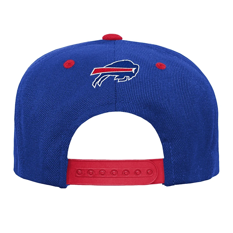 Youth Outerstuff Royal Buffalo Bills Team Gradient Deadstock Snapback Hat