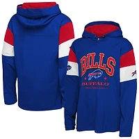 Youth Outerstuff Royal Buffalo Bills The Champs Back Long Sleeve Hoodie T-Shirt